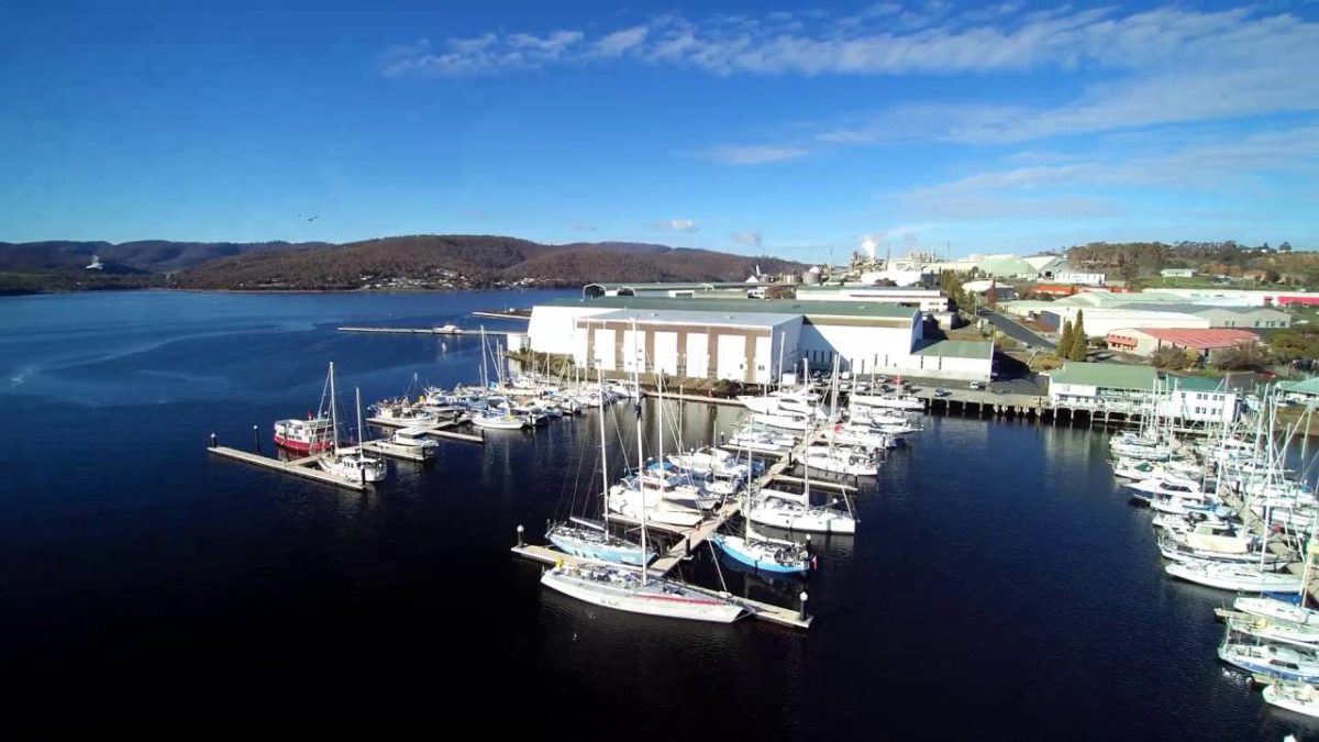 Prince of Wales Bay marine precinct from the water